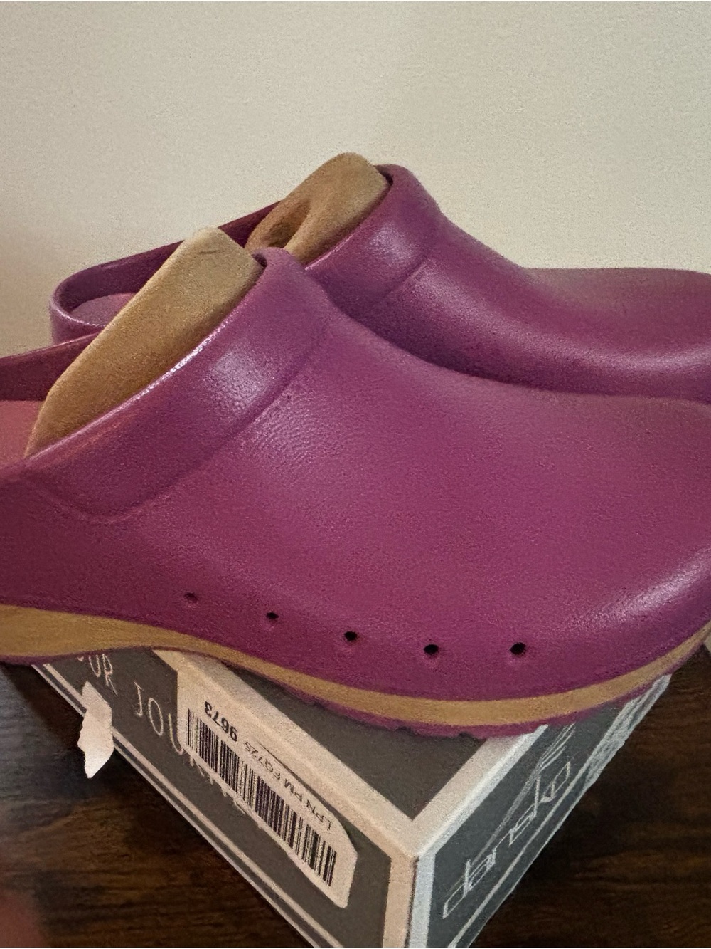 Women’s Purple Slip-On Clog - Comfortable Everyday Shoe